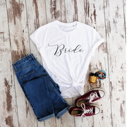 White T-shirt Bride