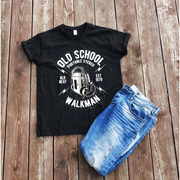 Black T-shirt Old School“