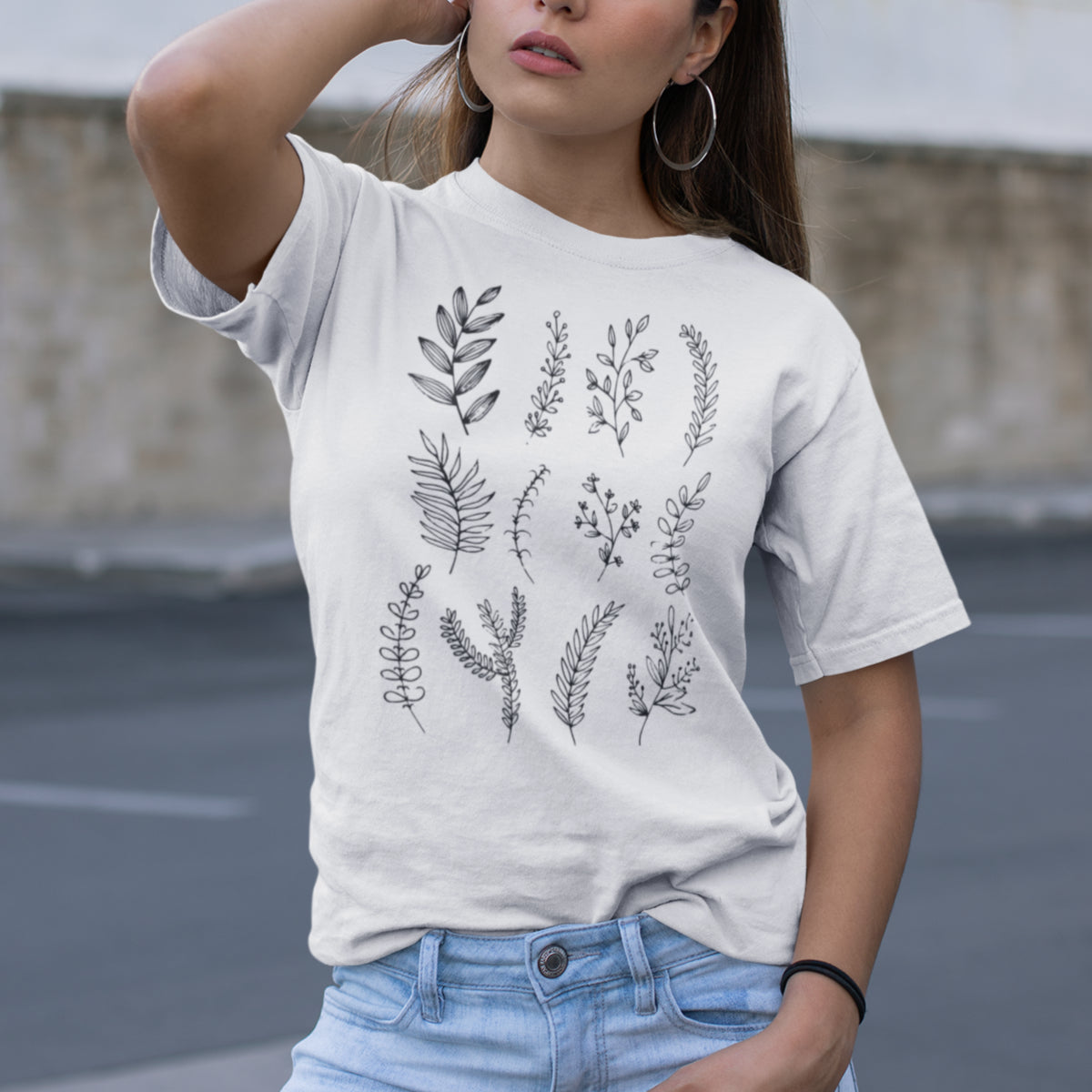 White T-shirt Nature Motives