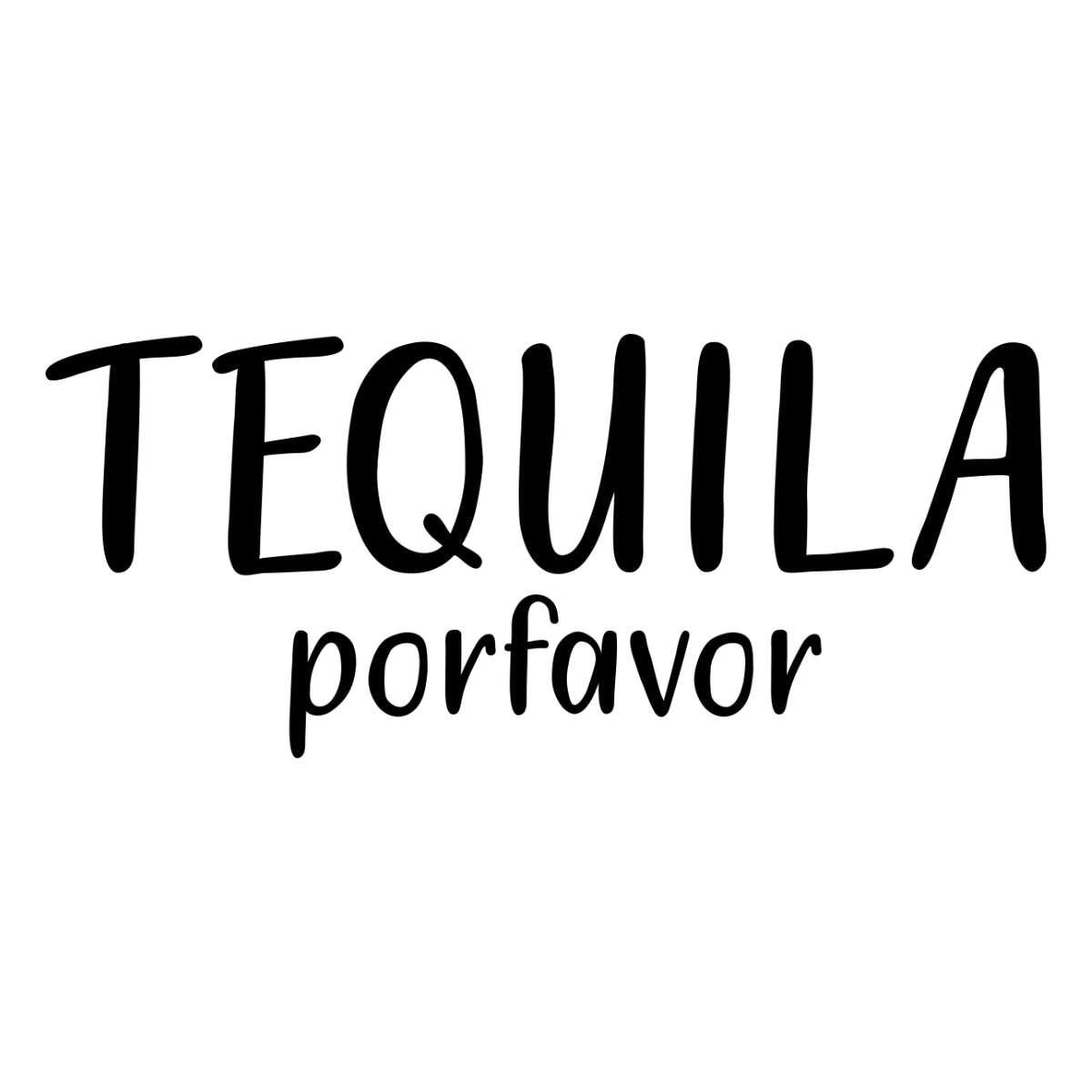 Women's White T-Shirt Tequila Porfavor